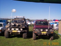 The Bush and the Hilux.